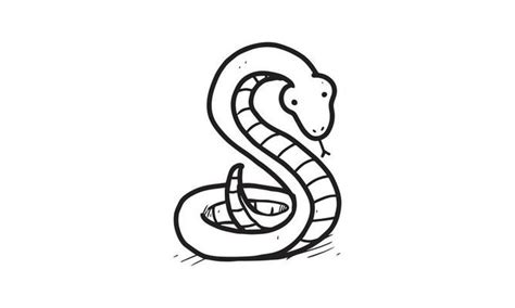 蛇圖畫